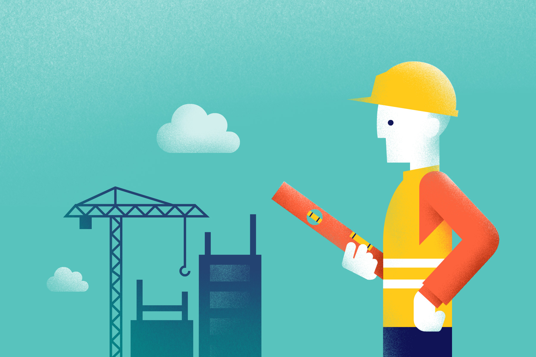 Illustration représentant Architecture & espaces de travail